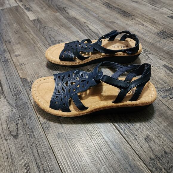 Cliffs sandals womens size 9M blue excellent condition - Picture 4 of 10